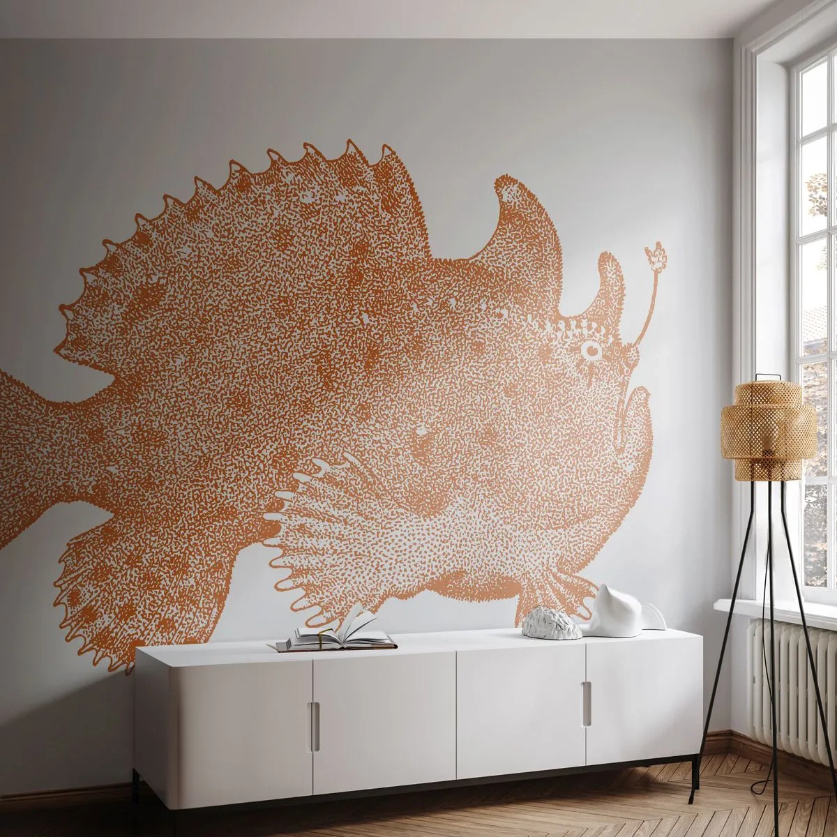 Fototapeta Standard Eco - A nakoniec ryba - Morské ryby, oceán, Prímorské - 150x105 cm
