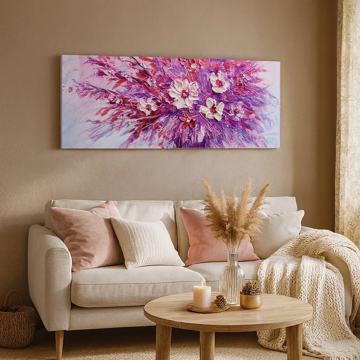 Obraz na plátne - Nevinnosť a vášeň - 100x40 cm