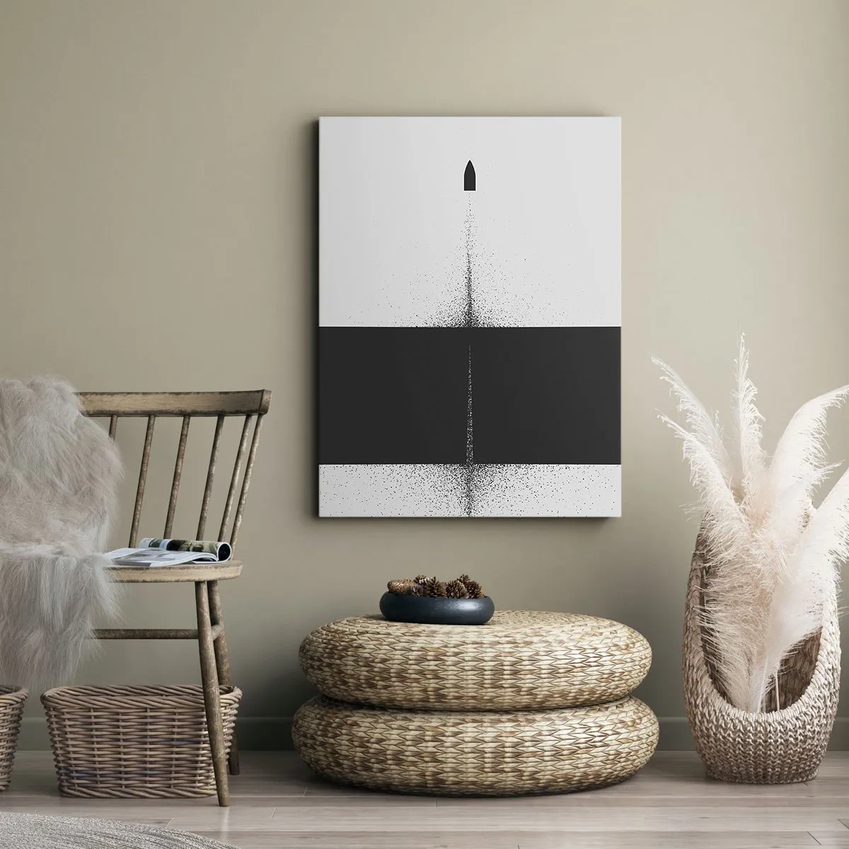 Obraz na plátne - Priamo k cieľu - 50x70 cm