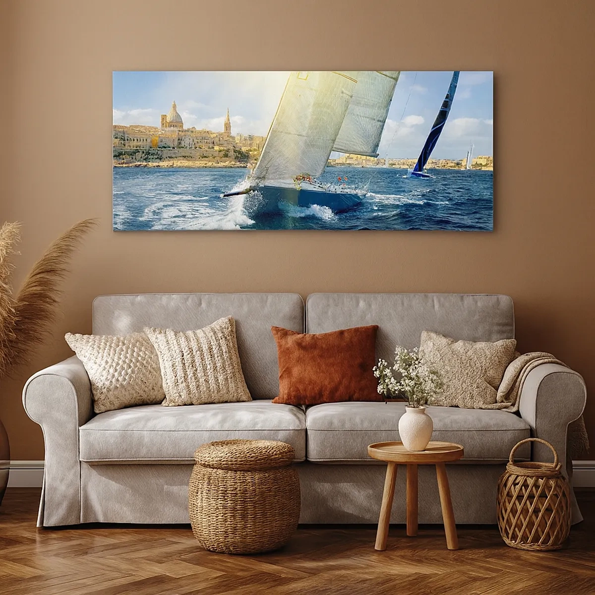 Obraz na plátne - Čas odísť z mesta - 30x30 cm