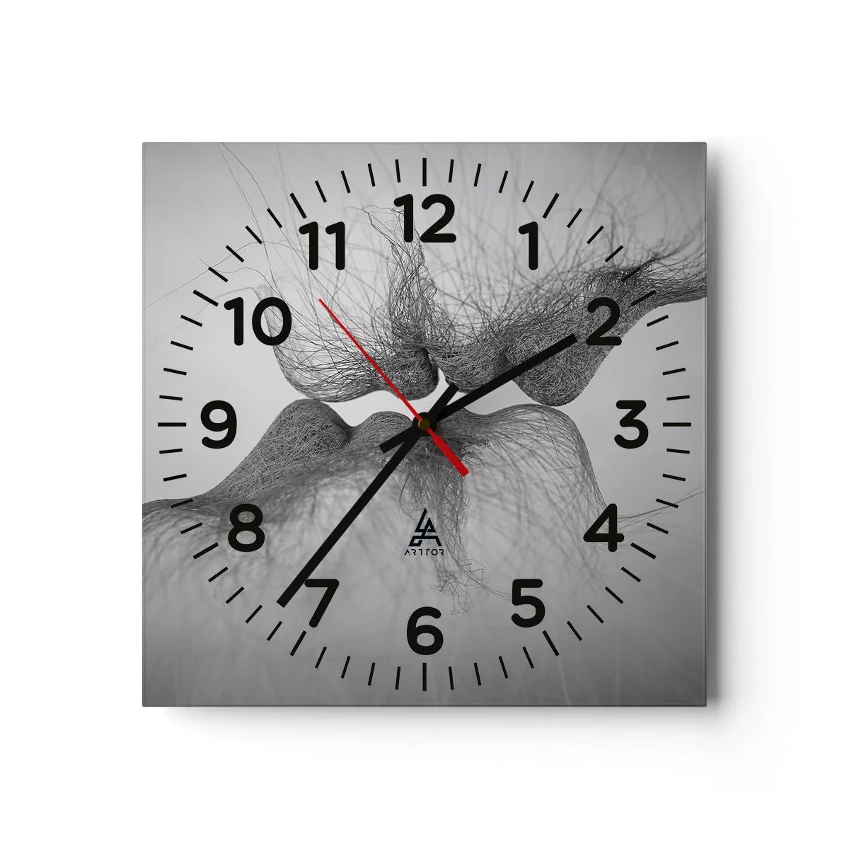 Nástenné hodiny - Bozk vetra - 30x30 cm