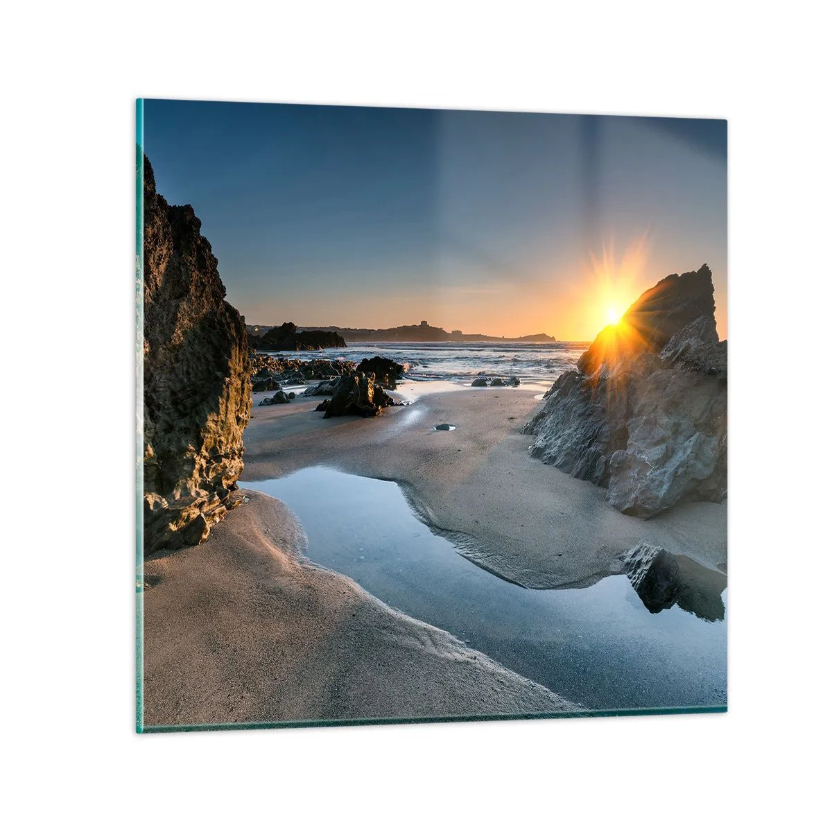 Obraz na skle - Nedotknuté ľudskou rukou - 30x30 cm