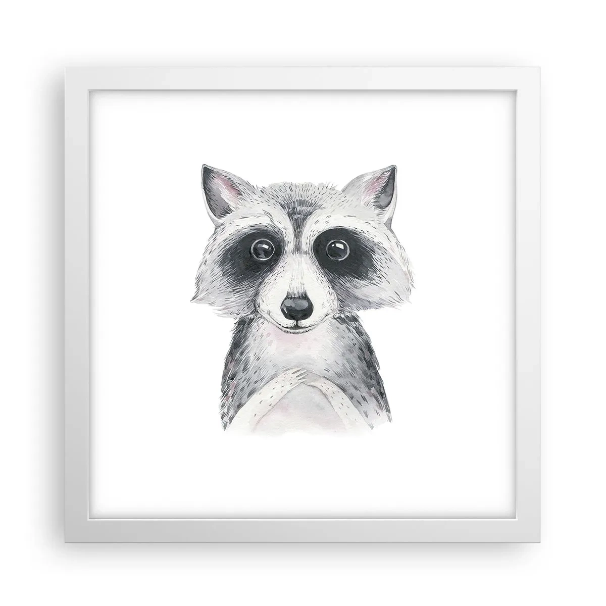 Plagát v bielom ráme - Chvíľa dojatia - 30x30 cm