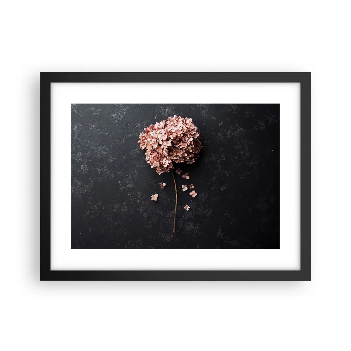 Plagát v čiernom ráme - Skutočne romantické znamenie - 40x30 cm