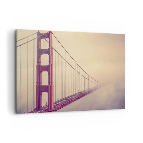 Obraz na plátne - Medzi nebom a zemou - 100x70 cm