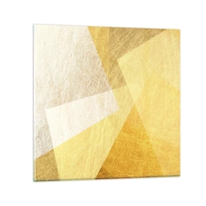 Obraz na skle - Počasie geometrie - 40x40 cm