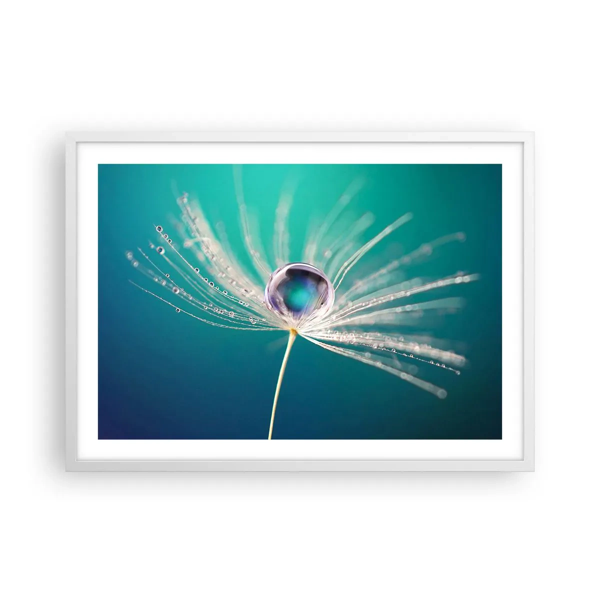 Plagát v bielom ráme - Mystický okamih - 70x50 cm
