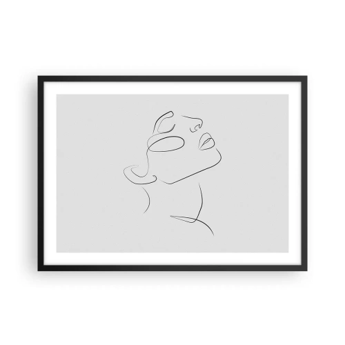 Plagát v čiernom ráme - Meandre sna - 70x50 cm