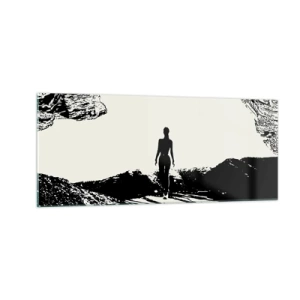 Obraz na skle - Nový pohľad - 100x40 cm