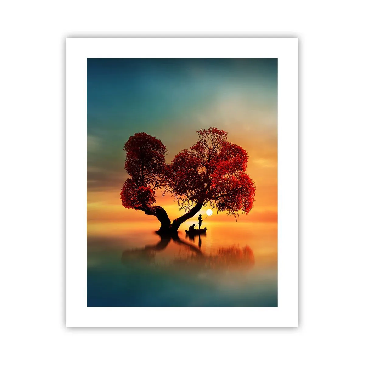 Plagát - Voda a ticho vesmíru - 40x50 cm