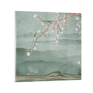 Obraz na skle - Jar je tu - 60x60 cm