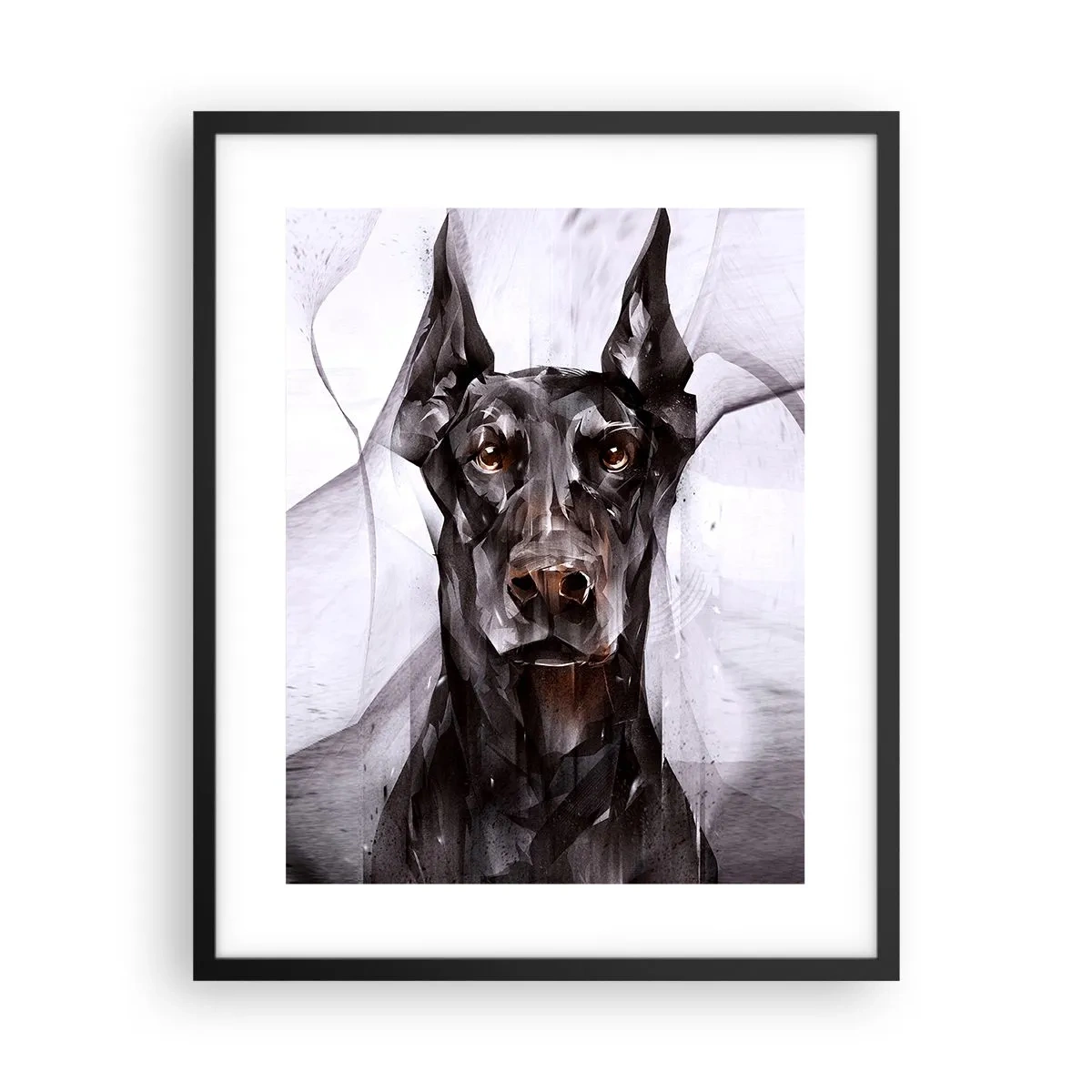 Plagát v čiernom ráme - Z urodzeného rodu - 40x50 cm