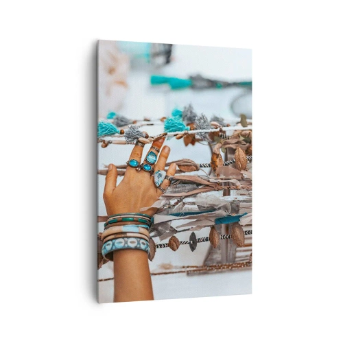 Obraz na plátne - Miestne poklady - 80x120 cm