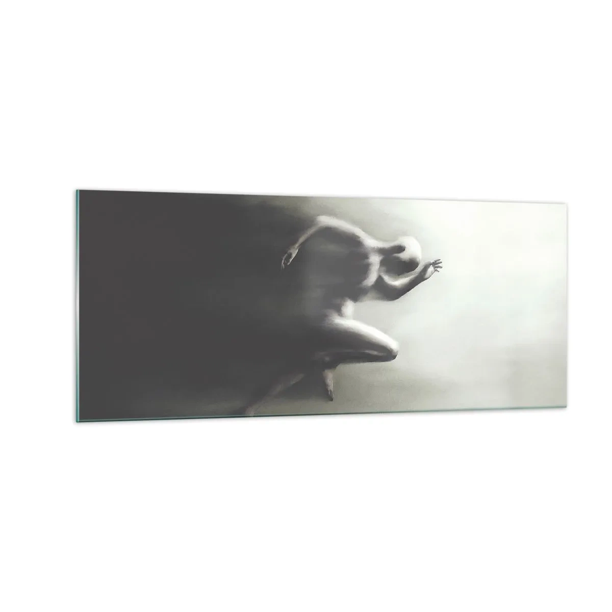 Obraz na skle - Nezastaviteľný - 100x40 cm