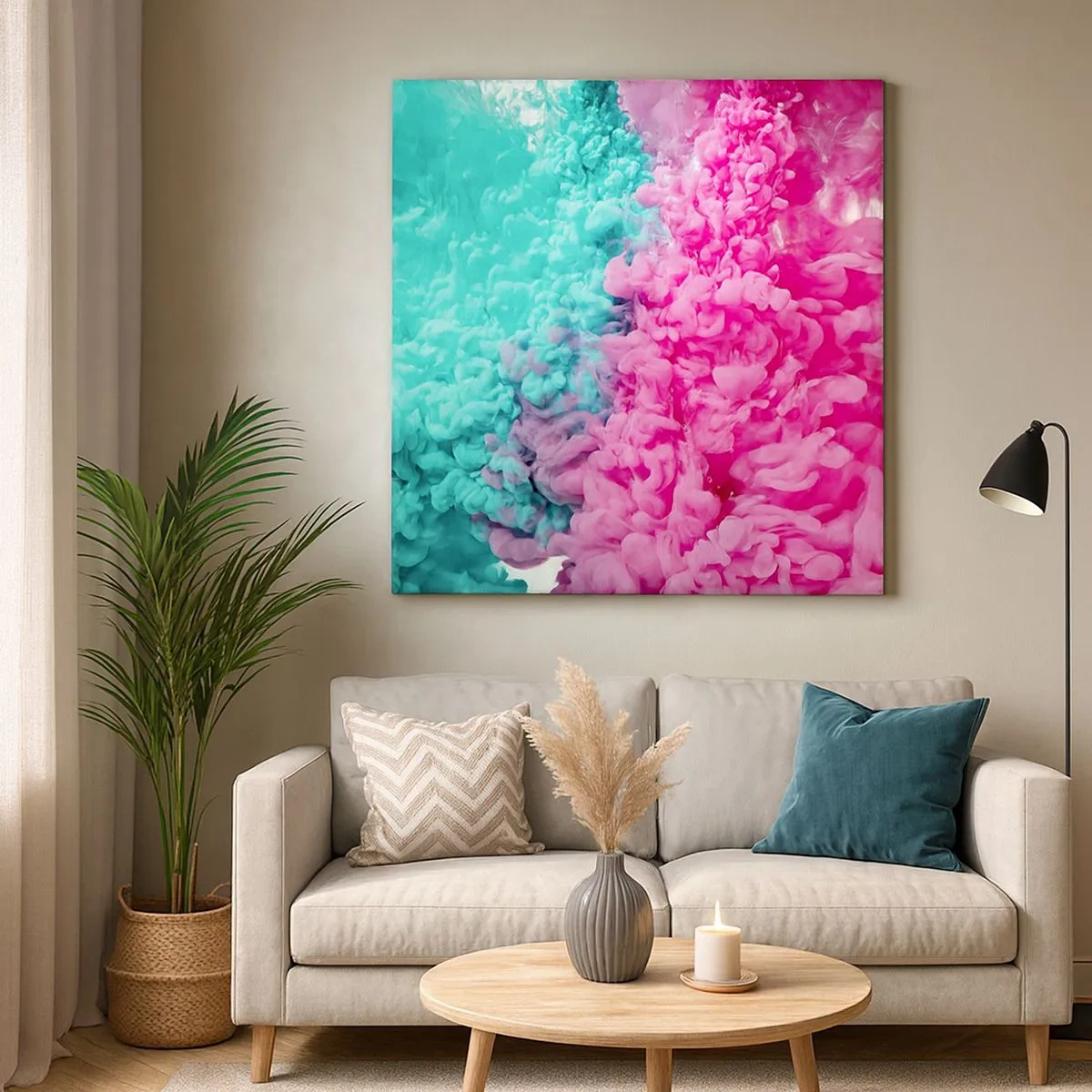 Obraz na plátne - Rozhodujúci stret - 30x30 cm