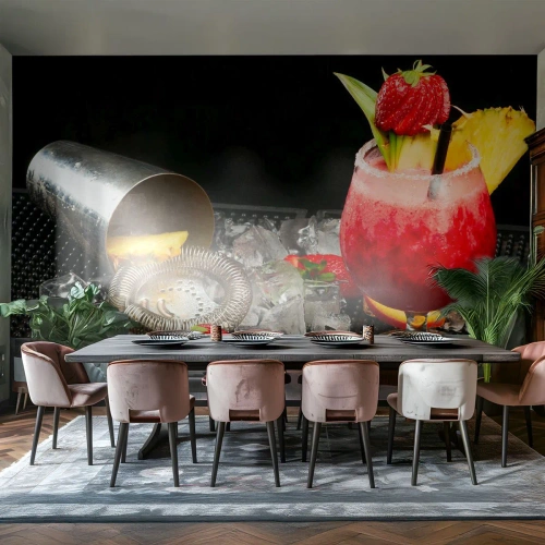 Fototapeta Premium Sand - Vykúzliť chuť - Pite, Koktail, Shaker - 200x140 cm