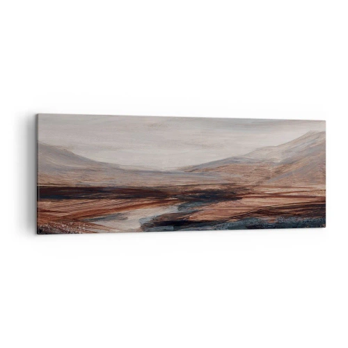 Obraz na plátne - Pokojné údolie - 140x50 cm