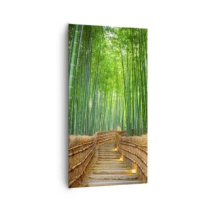 Obraz na plátne - Esencia ázijskej prírody - 65x120 cm