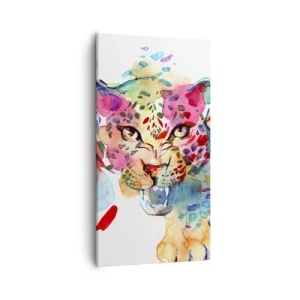 Obraz na plátne - Kráska a zviera - 55x100 cm