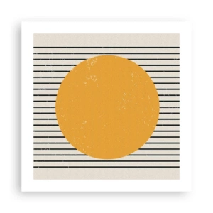 Plagát - Sila jednoduchosti - 50x50 cm