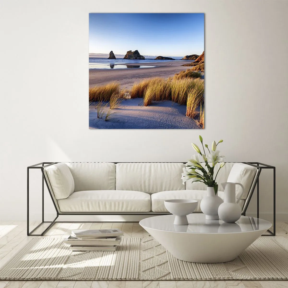 Obraz na skle - Pre hľadačov pokoja - 60x60 cm