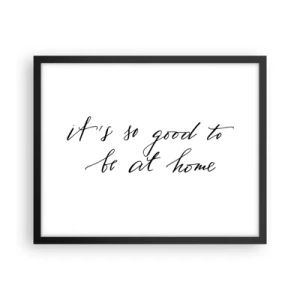 Plagát v čiernom ráme - Celá pravda - 50x40 cm