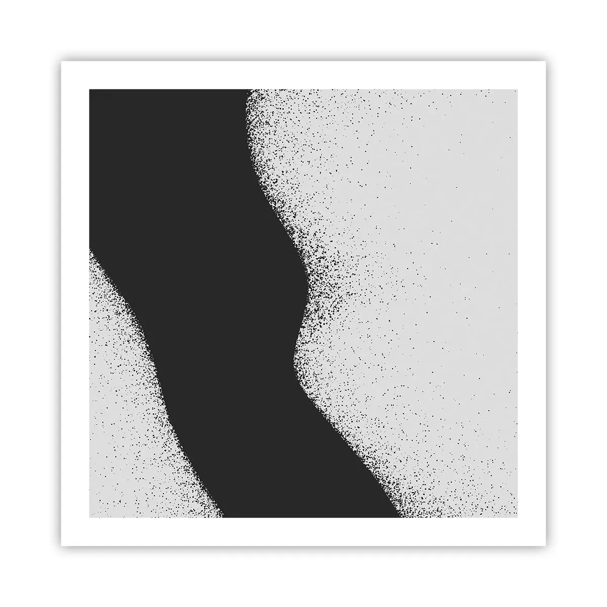 Plagát - Plynulá rovnováha - 60x60 cm