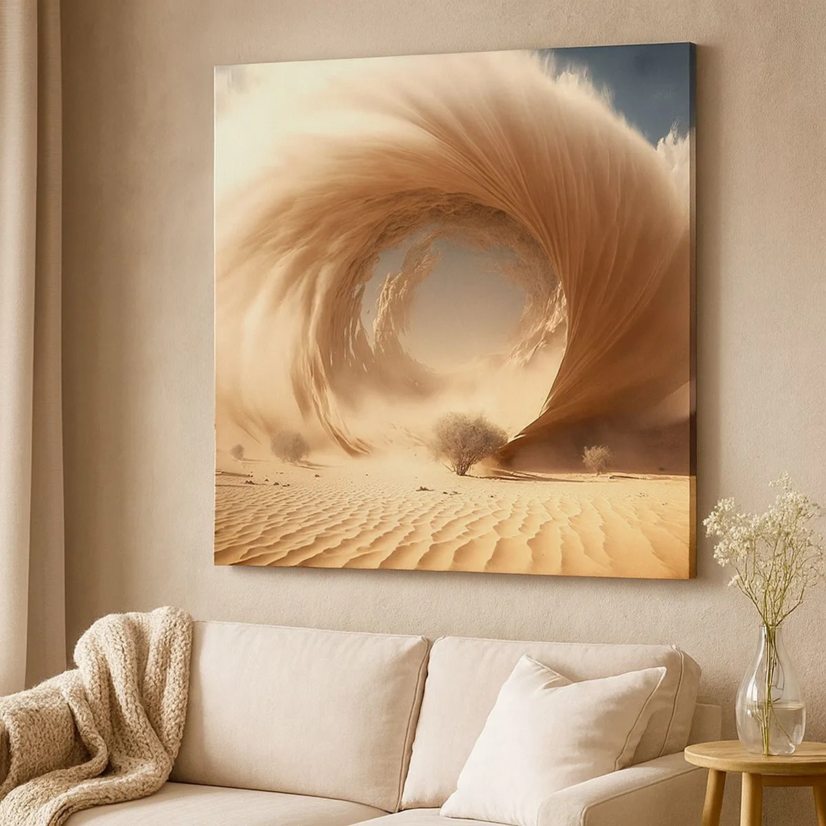 Obraz na plátne - Otvorený portál - 30x30 cm