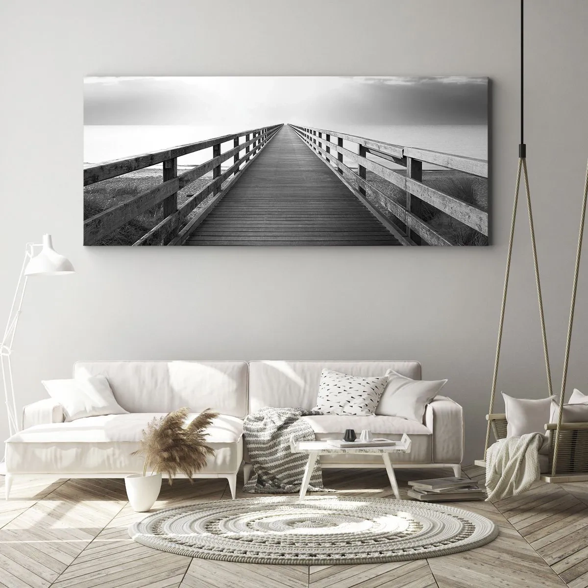 Obraz na plátne - Do diaľky… - 100x40 cm