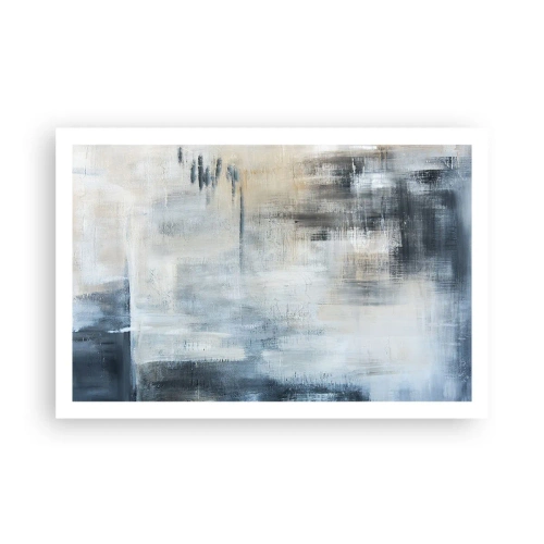 Plagát - Za závojom modrej - 91x61 cm