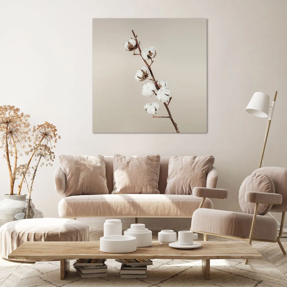 Obraz na plátne - Pri zdroji mäkkosti - 70x70 cm