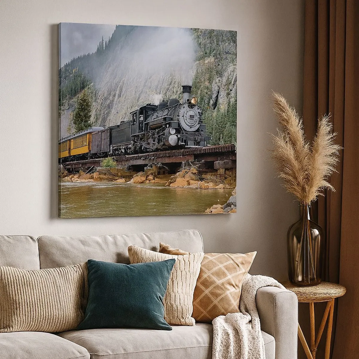 Obraz na plátne - A kam to? Kam? - 30x30 cm