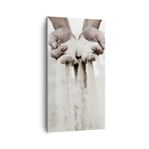 Obraz na plátne - Týmito rukami… - 45x80 cm