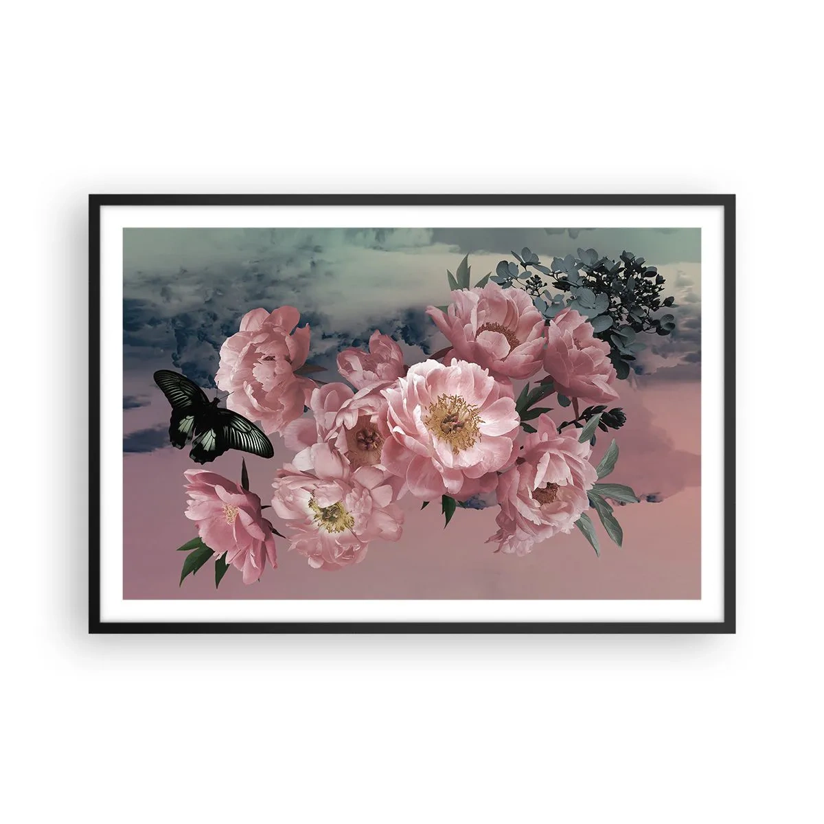 Plagát v čiernom ráme - Vrchol romantizmu - 91x61 cm