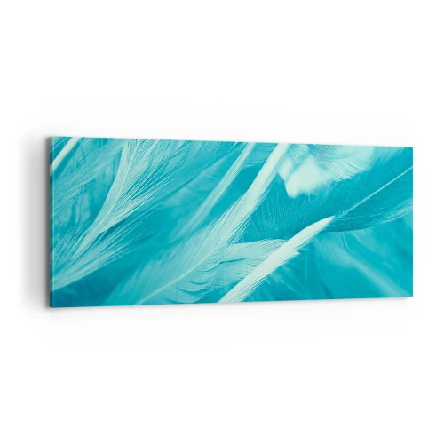 Obraz na plátne - Utopiť sa v páperí - 100x40 cm
