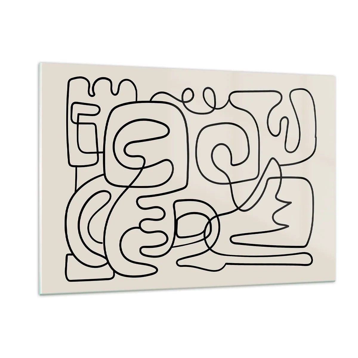 Obraz na skle - Podľa stopy - 120x80 cm