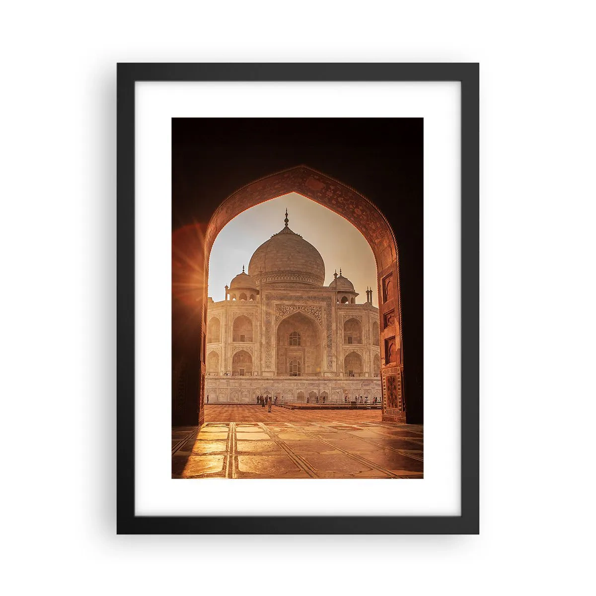 Plagát v čiernom ráme - Pamätník nadpozemskej lásky - 30x40 cm