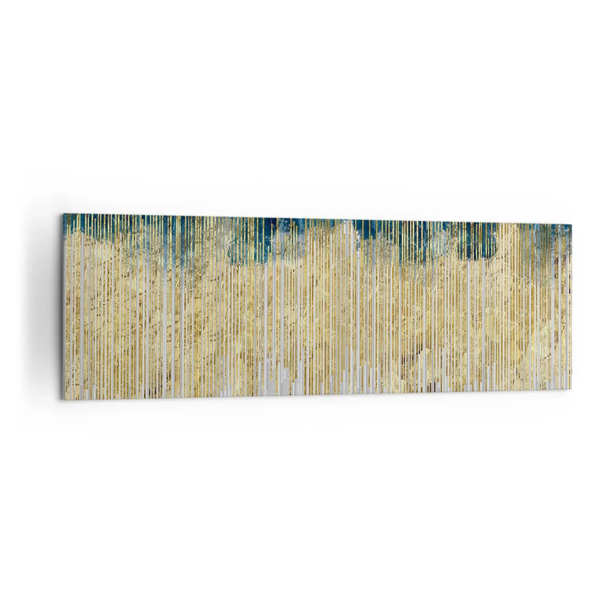 Obraz na plátne - Pozlátená hranica - 160x50 cm