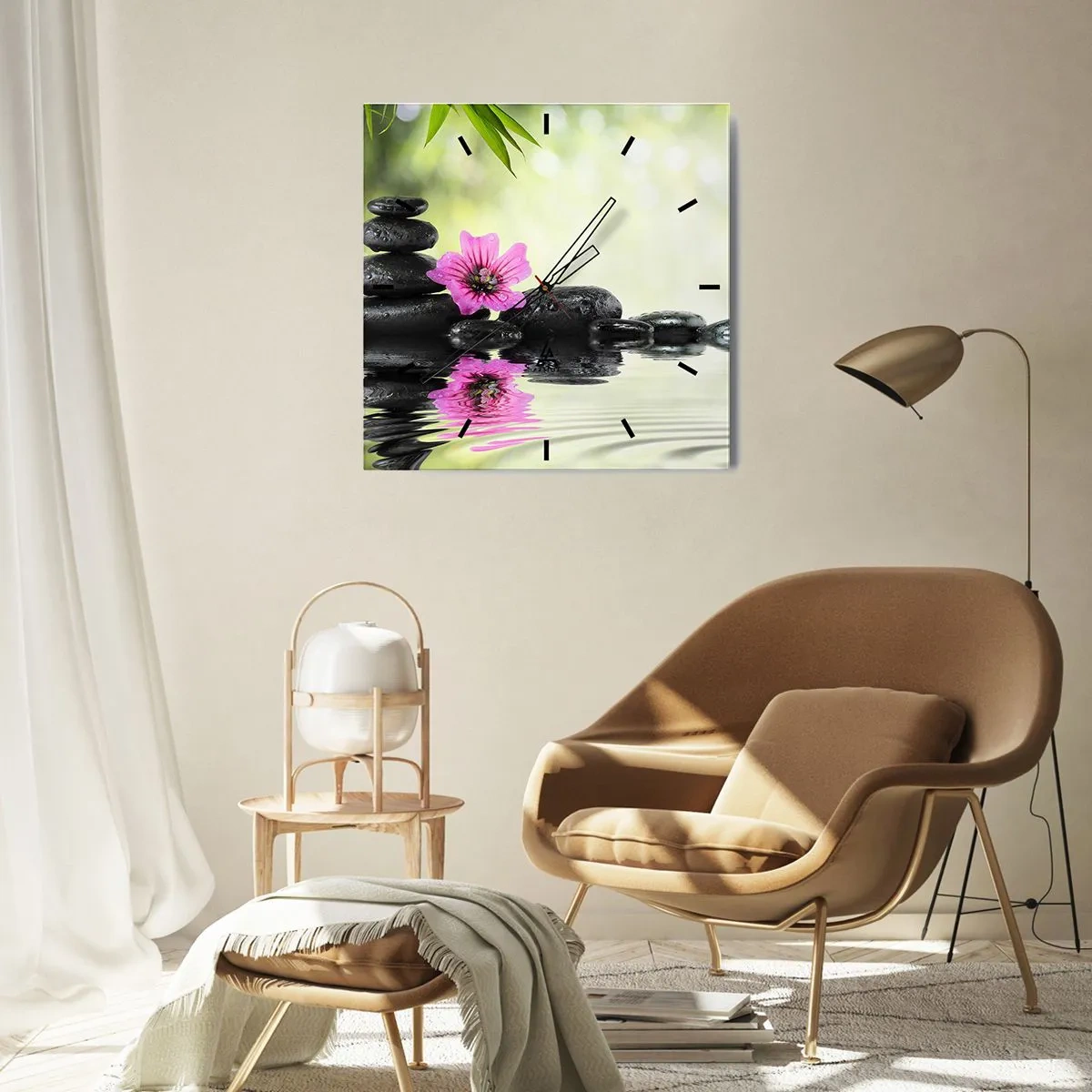 Nástenné hodiny - Čas pre dušu - 40x40 cm