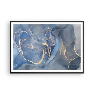 Plagát v čiernom ráme - Zlatý prach - 100x70 cm