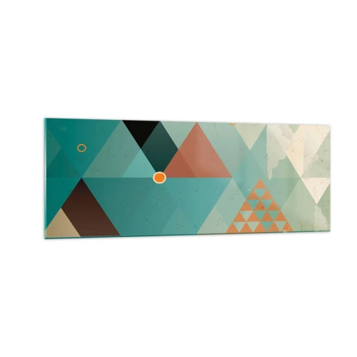 Obraz na skle - Jednota mnohosti, mnohosť jednoty - 140x50 cm