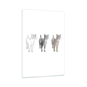 Obraz na skle - Hodina kreslenia - 80x120 cm