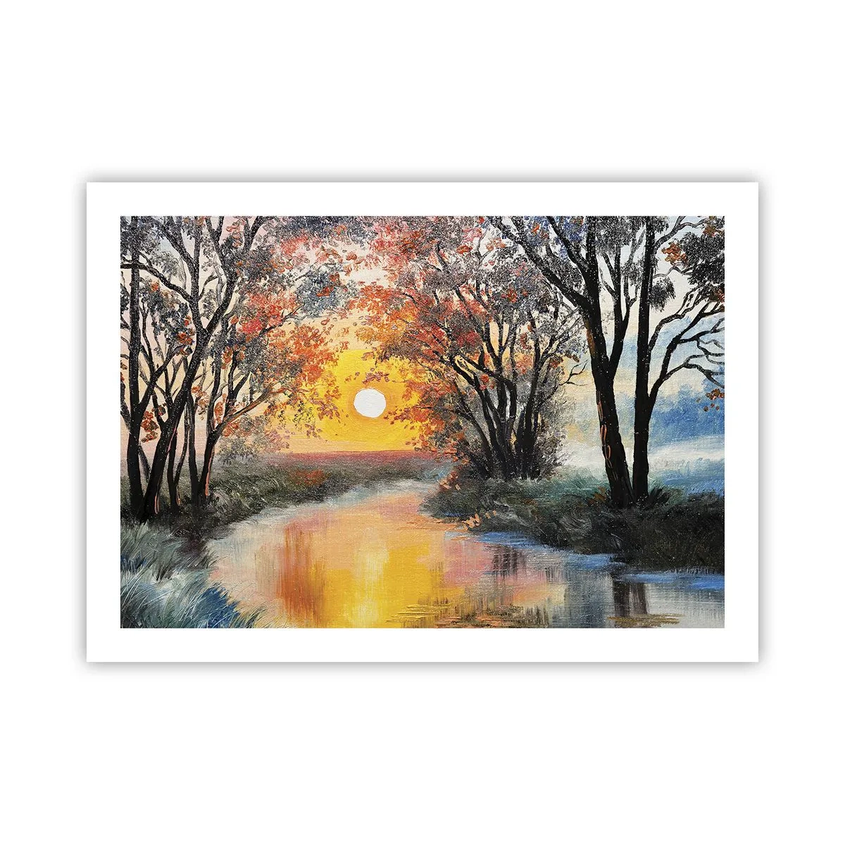 Plagát - Jesenný nádych - 70x50 cm
