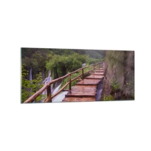 Obraz na skle - Neuveriteľná krása - 120x50 cm