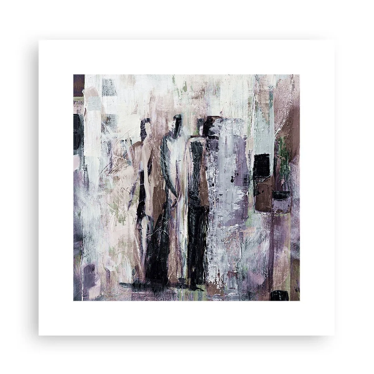 Plagát - Tajomná trojica - 30x30 cm