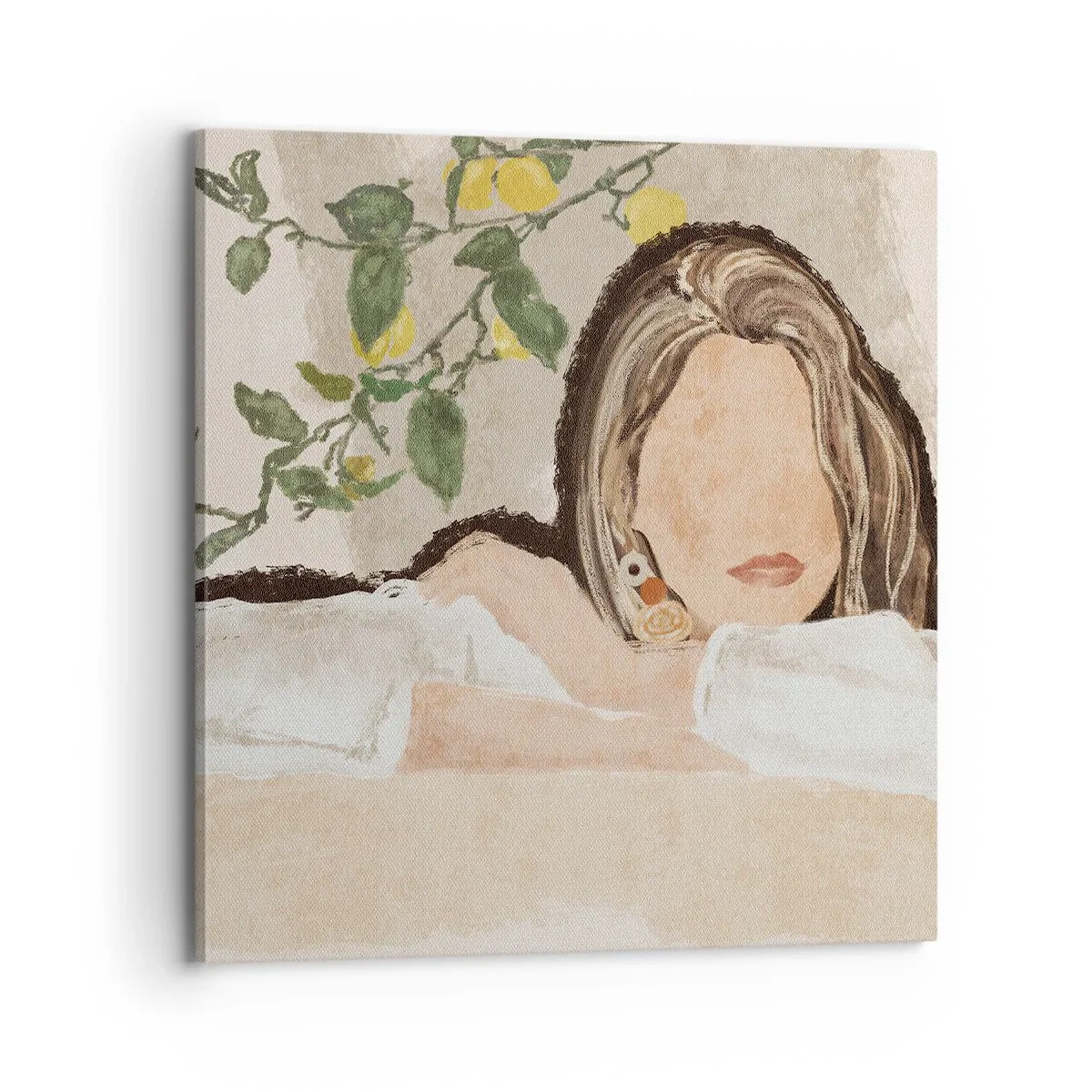 Obraz na plátne - Kráska z juhu - 70x70 cm