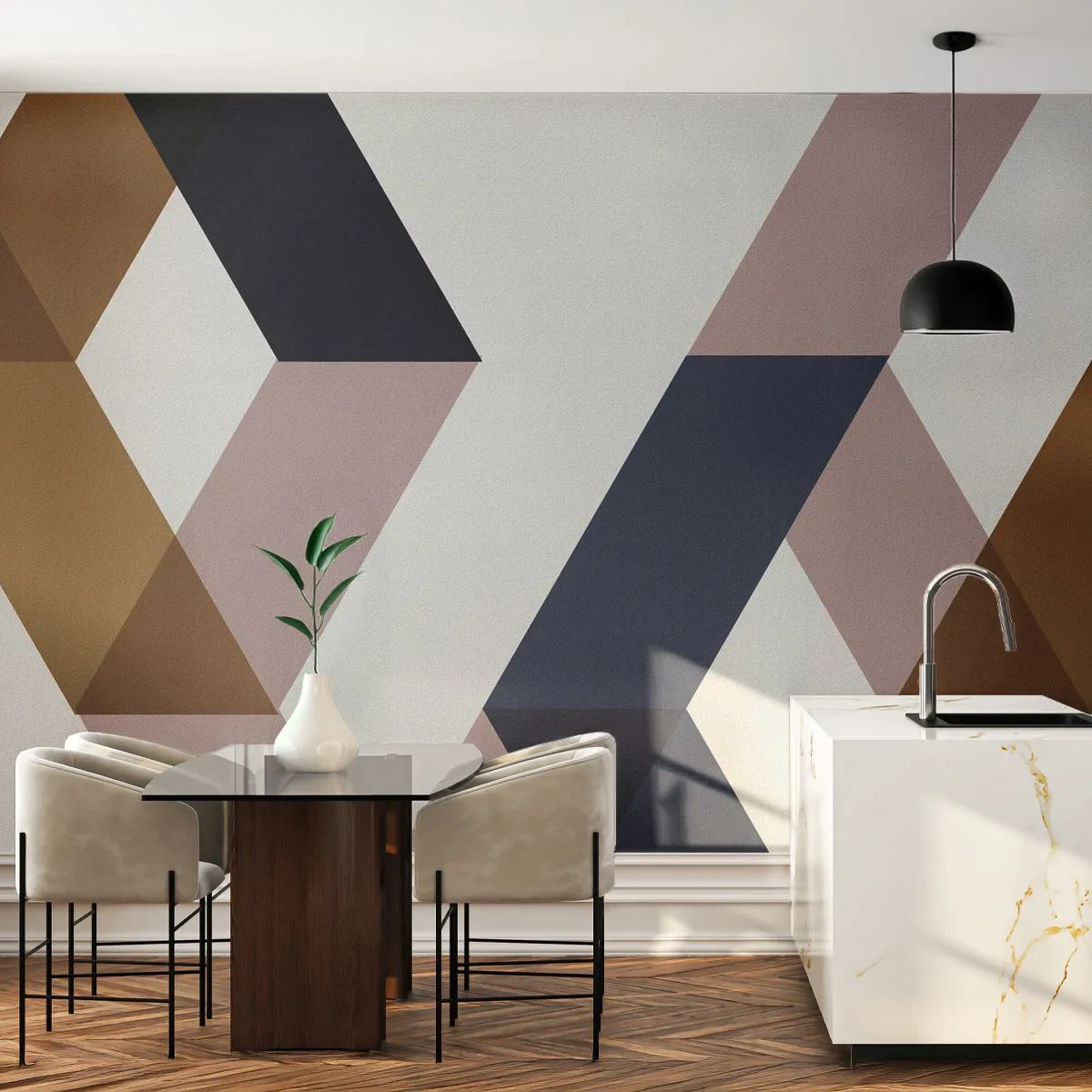 Fototapeta Premium Sand - Roviny a uhly - Abstrakcia, Kus, Moderné umenie - 250x175 cm