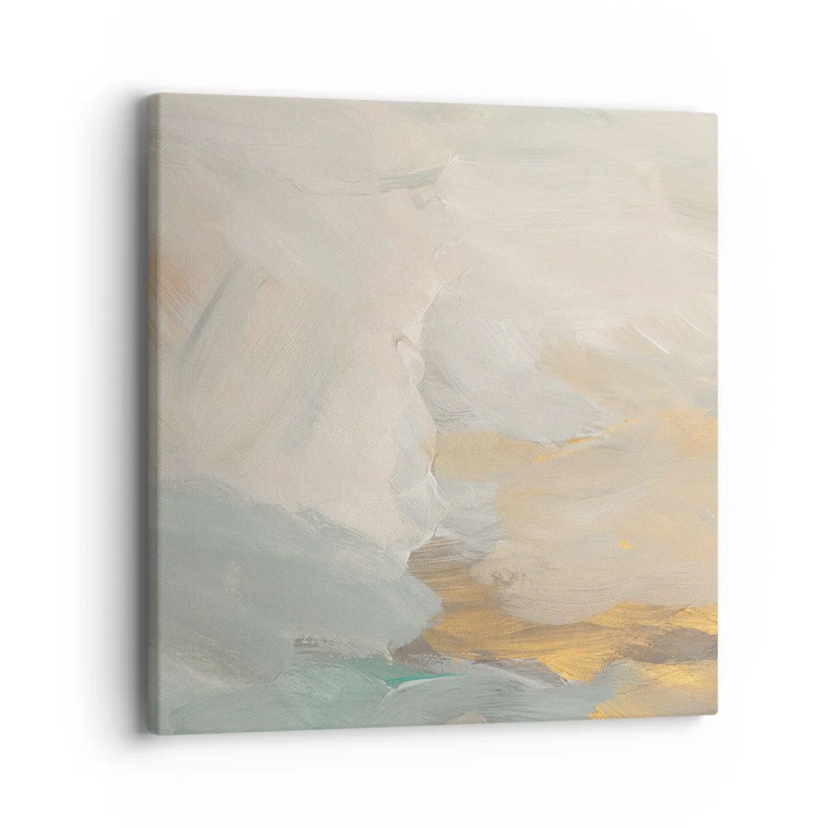 Obraz na plátne - Abstrakcia – krajina nehy - 40x40 cm