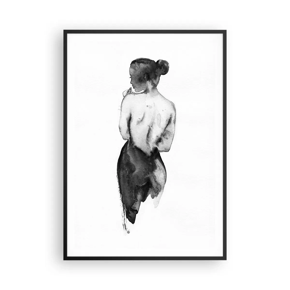 Plagát v čiernom ráme - Miznúci svet - 70x100 cm