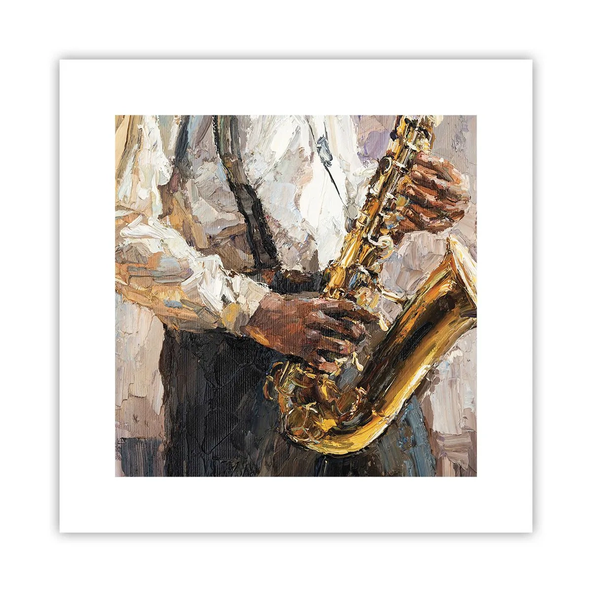 Plagát - Čas na sólovú hru - 30x30 cm